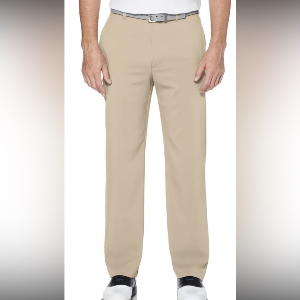 Callaway Lightweight Classic Pant with Active Waistband-Chinchilla-34x30
